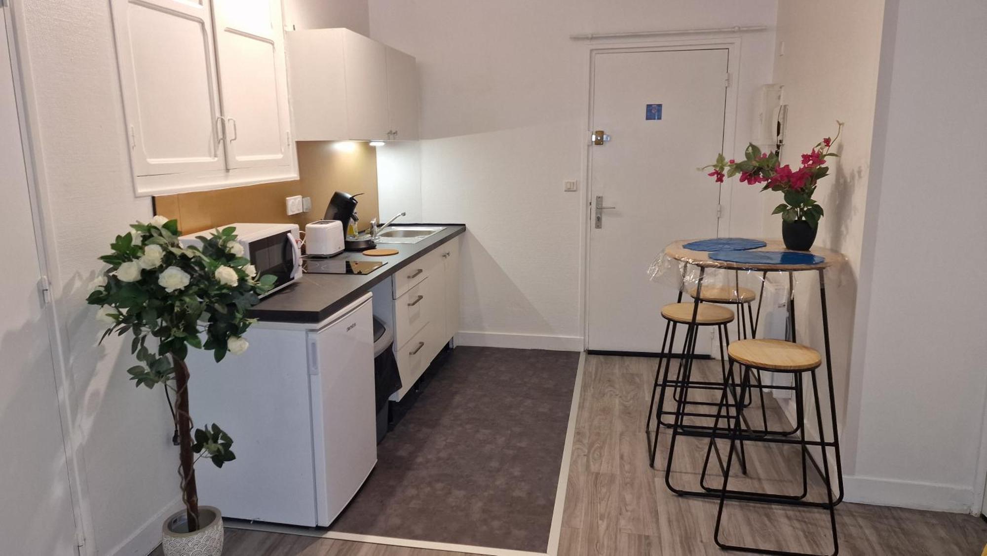App 1- Studio Lumineux Et Jardin Hyper-centre 5min Gare Apartment *